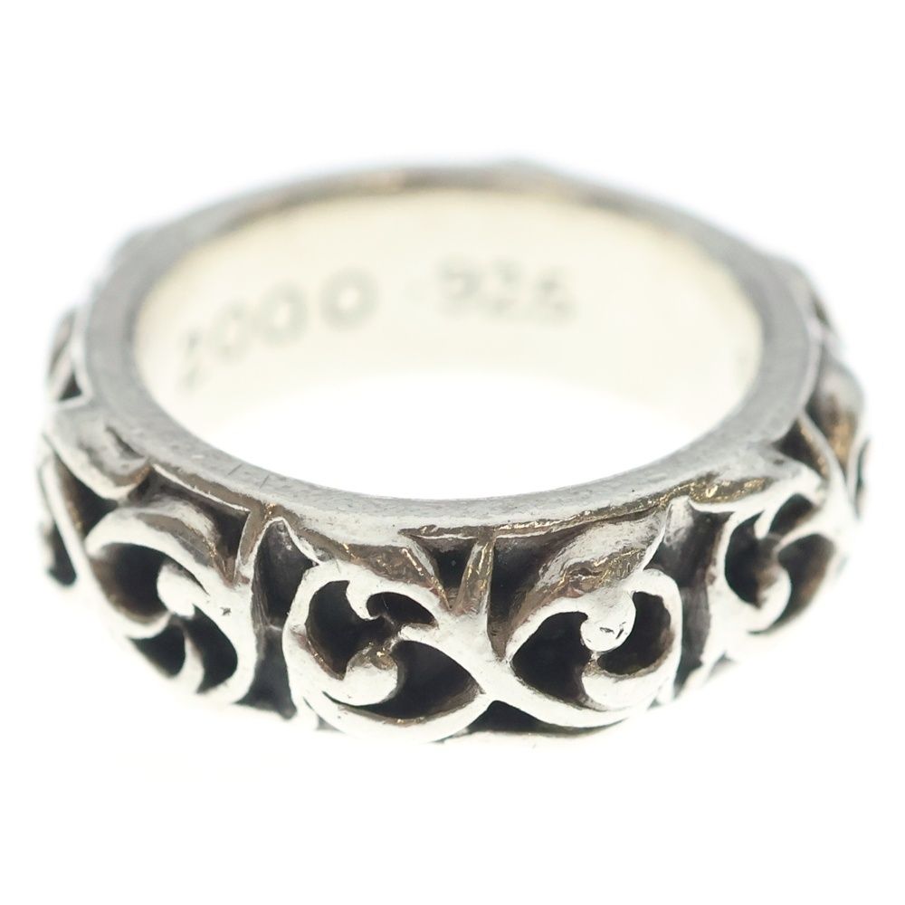Chrome Hearts Etrnity Vine Band Eternity Silver Ring — view 2