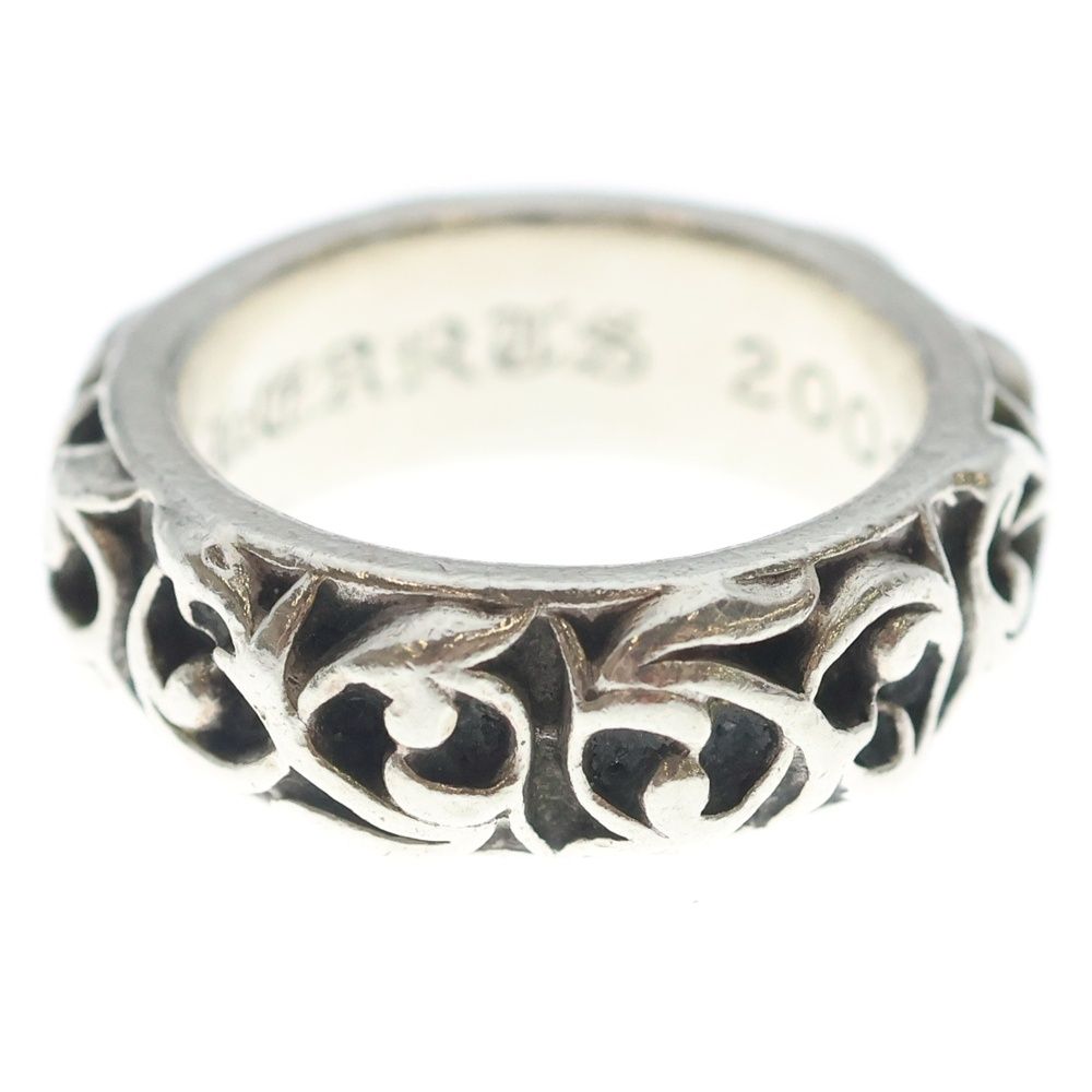 Chrome Hearts Etrnity Vine Band Eternity Silver Ring — view 3