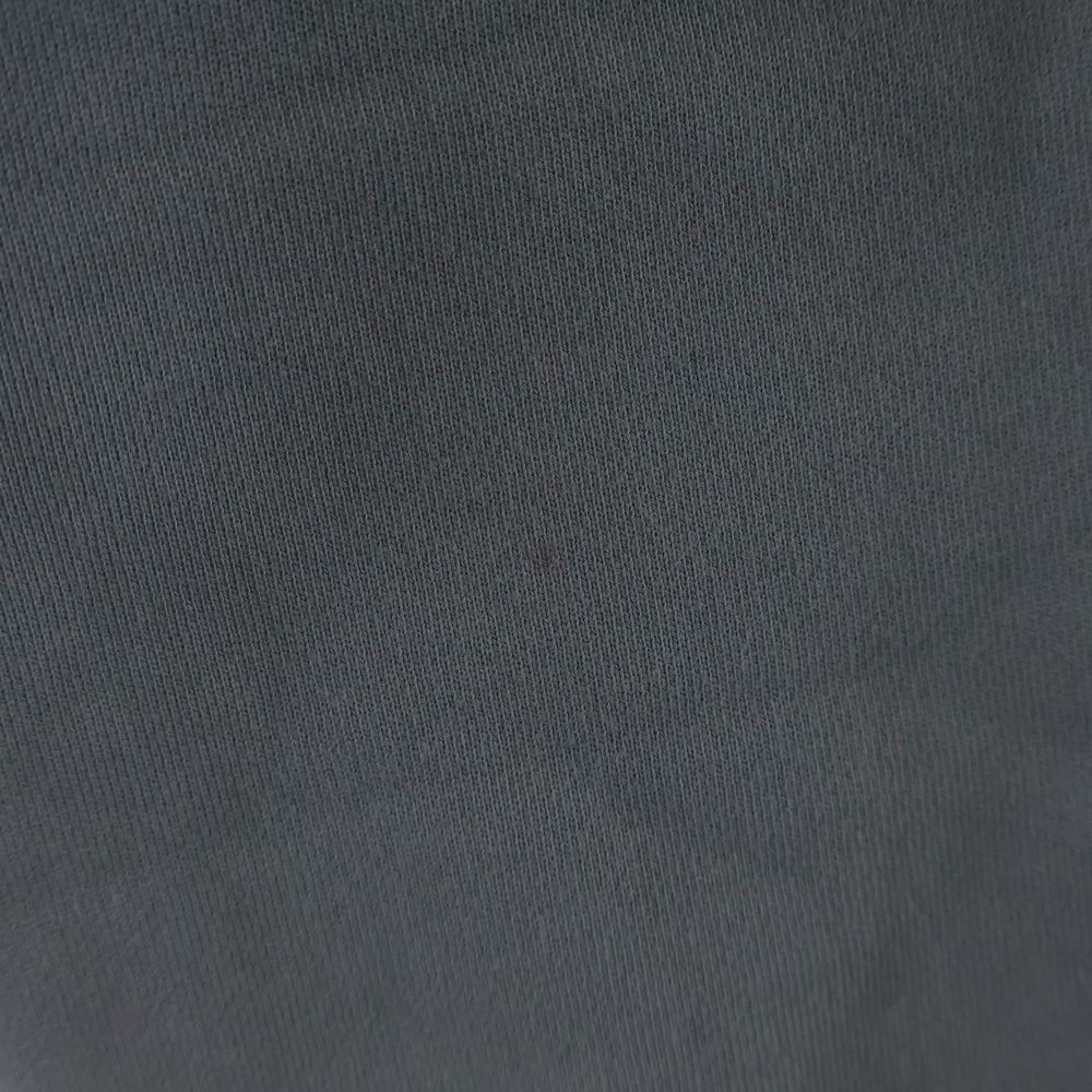 Miu Miu Cutoff Distressed Finished Piece Dyed Logo Short Length Sweatshirt Gray — view 5