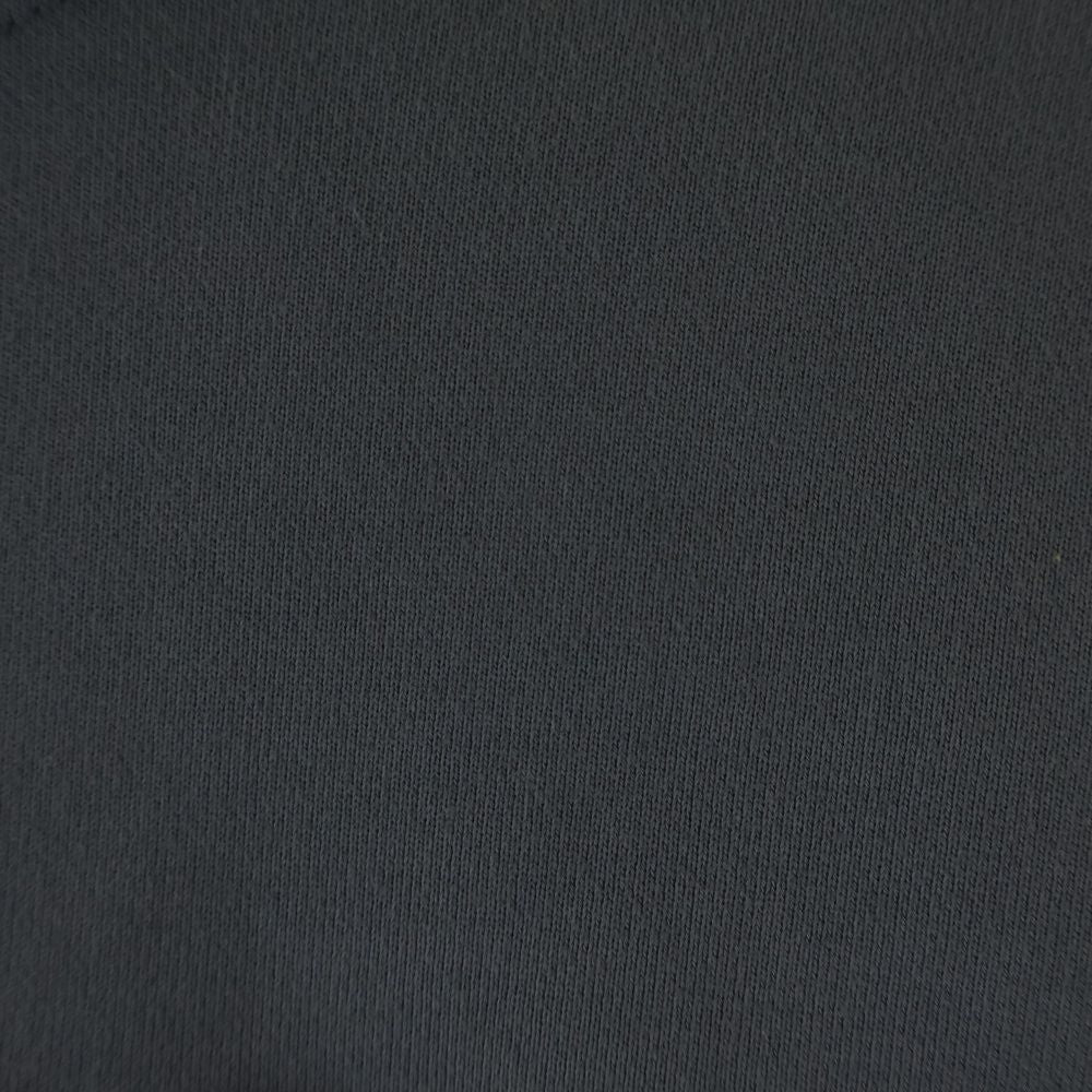 Miu Miu Cutoff Distressed Finished Piece Dyed Logo Short Length Sweatshirt Gray — view 4