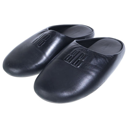 Balenciaga Chateau Mule Flat Mules Shoes Sandals Black — view 2