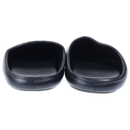 Balenciaga Chateau Mule Flat Mules Shoes Sandals Black — view 3