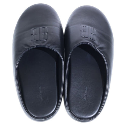 Balenciaga Chateau Mule Flat Mules Shoes Sandals Black — view 4
