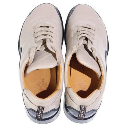 Hermes Low Cut Sneakers Beige — view 4