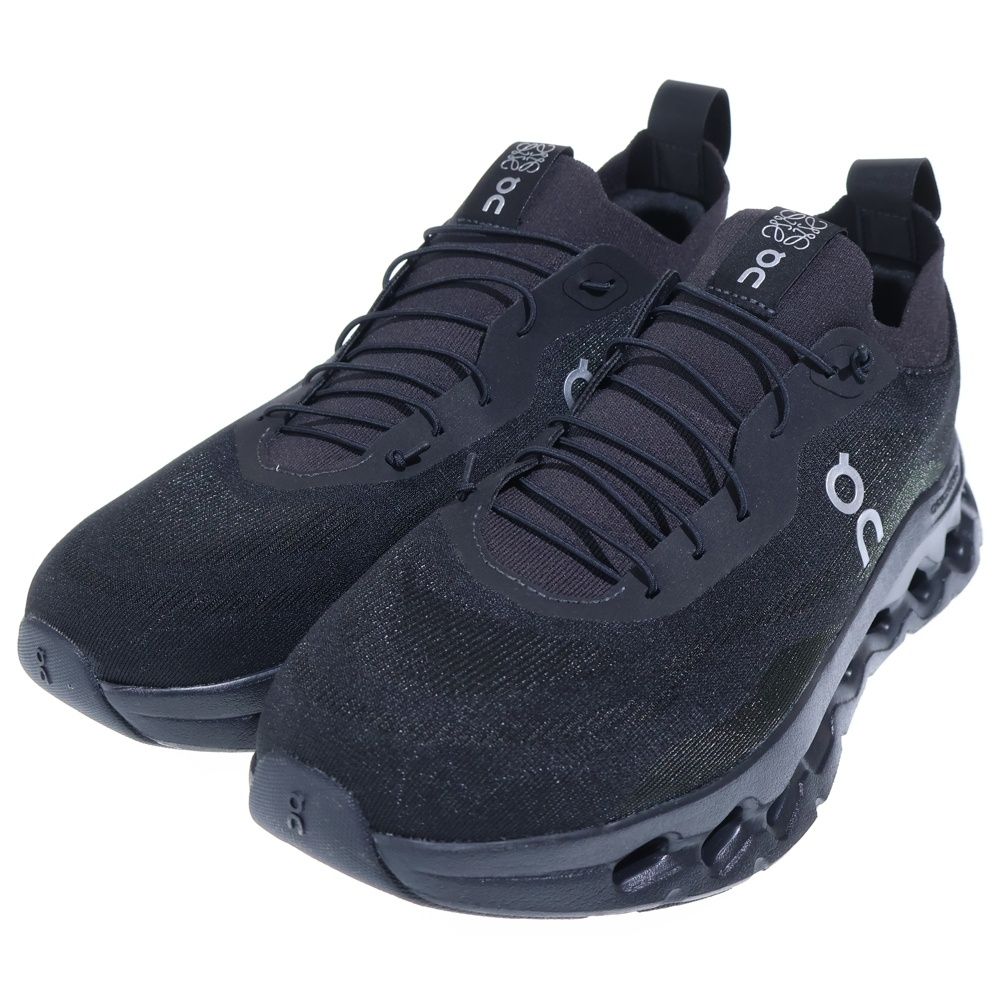 Loewe on Cloudtilt Sand Low Cut Sneakers Black — view 2