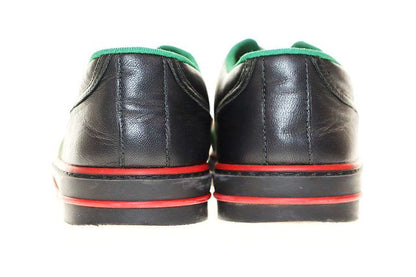 Gucci Tennis Leather Black Sneakers Sherry Line — view 6