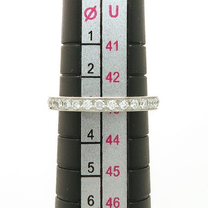 Bvlgari Didicata Venetian Full Eternity Ring Pinky Diamond Stones Platinum