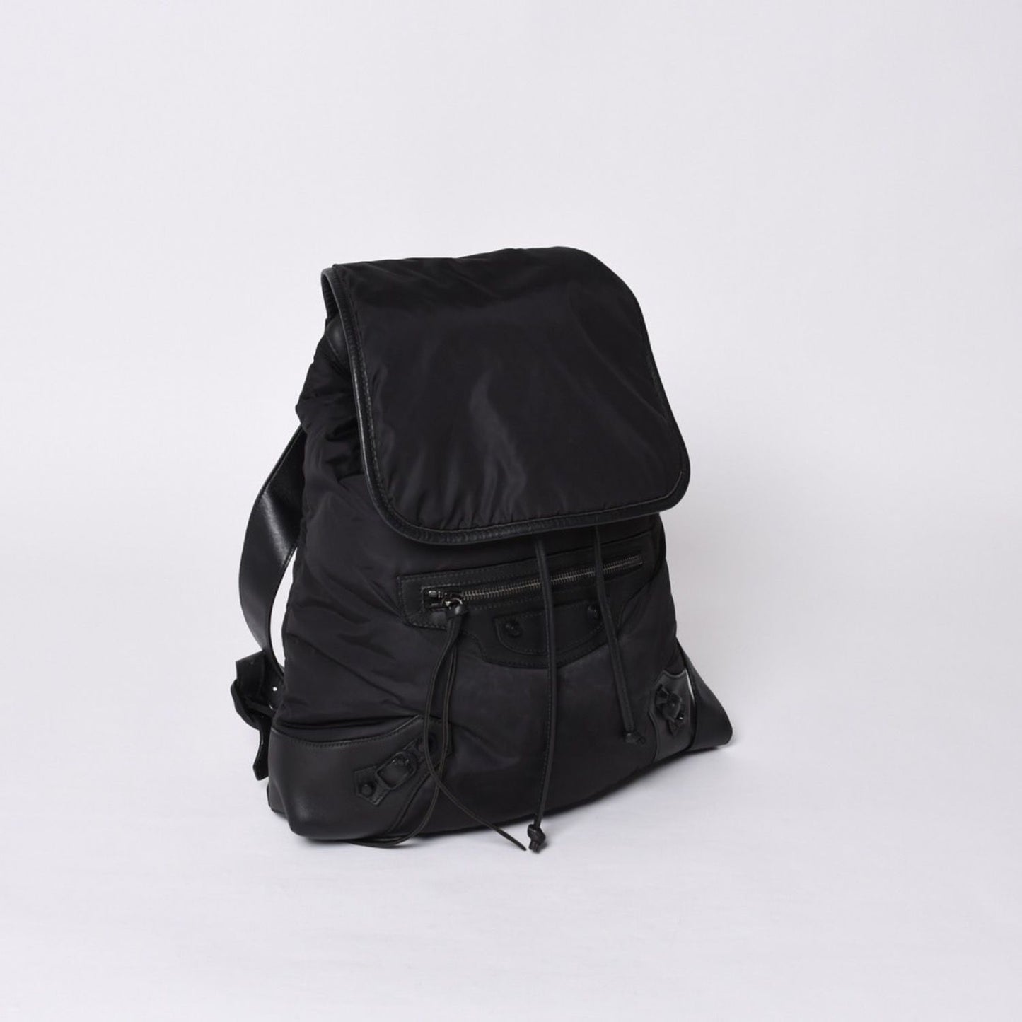 Balenciaga Classic Traveler Backpack Nylon Black — view 3