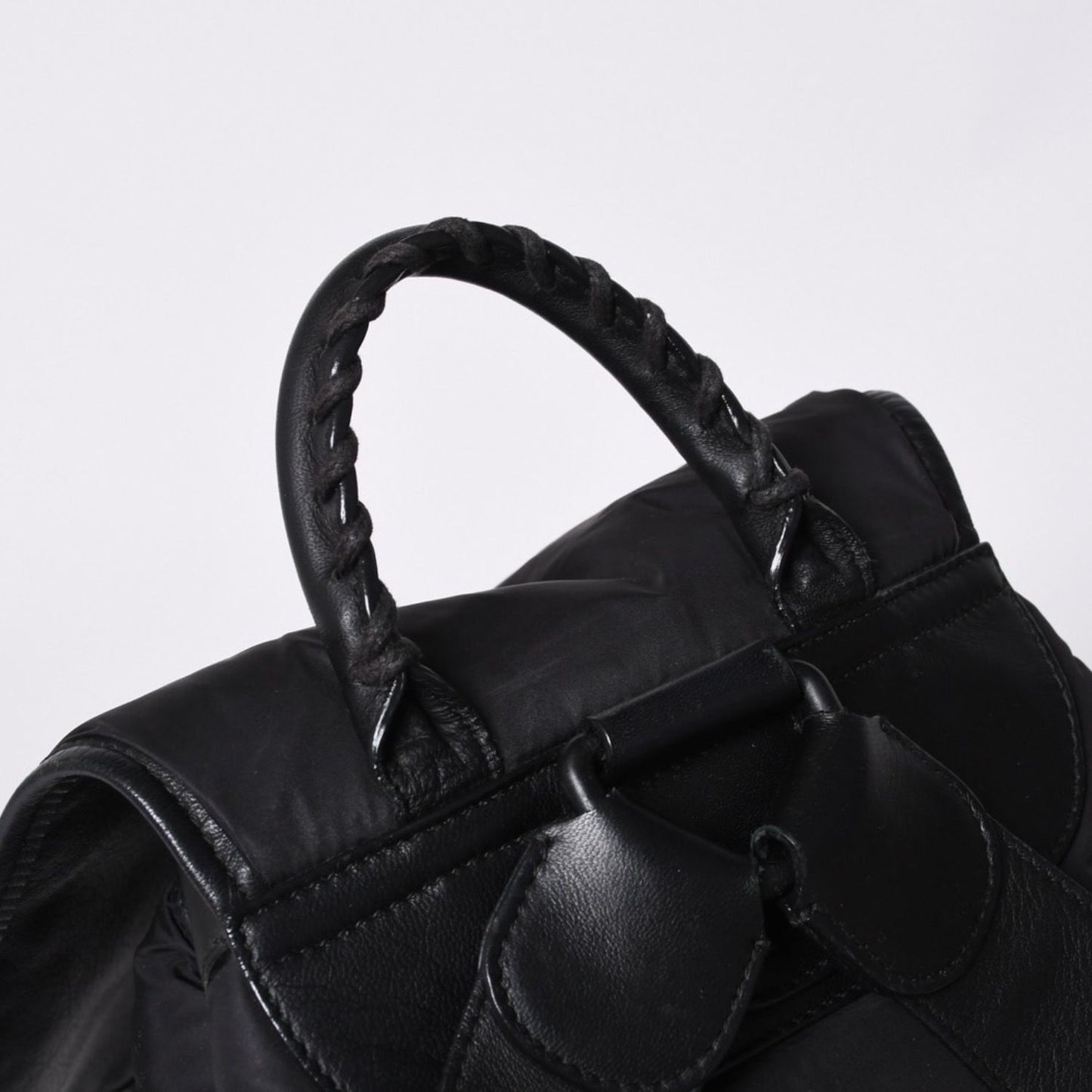 Balenciaga Classic Traveler Backpack Nylon Black — view 6