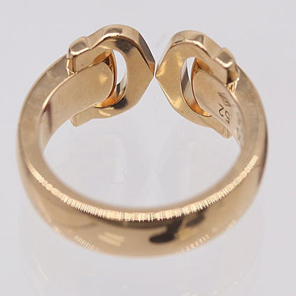 Cartier Box with Certificate 2C Boucles Diamond Ring 18k Gold 52 Ako Mst Abc — view 3
