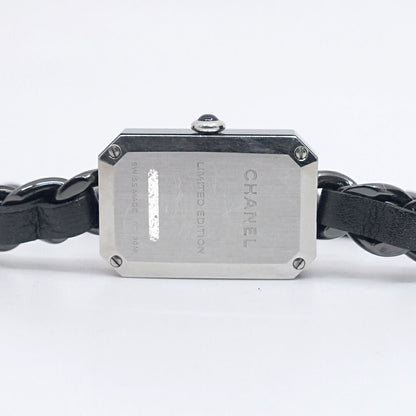 Chanel Premier Rock Watch Triple Tour SS Black Quartz — view 4
