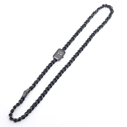 Chanel Premier Rock Watch Triple Tour SS Black Quartz — view 6