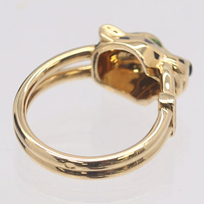 Cartier Panthere de Diamond Tsavorite Ring 750 56 Ako Mst Abc — view 2