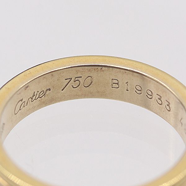 Cartier Three Color Ring Gold 750 49 Ako Mst Abc — view 3