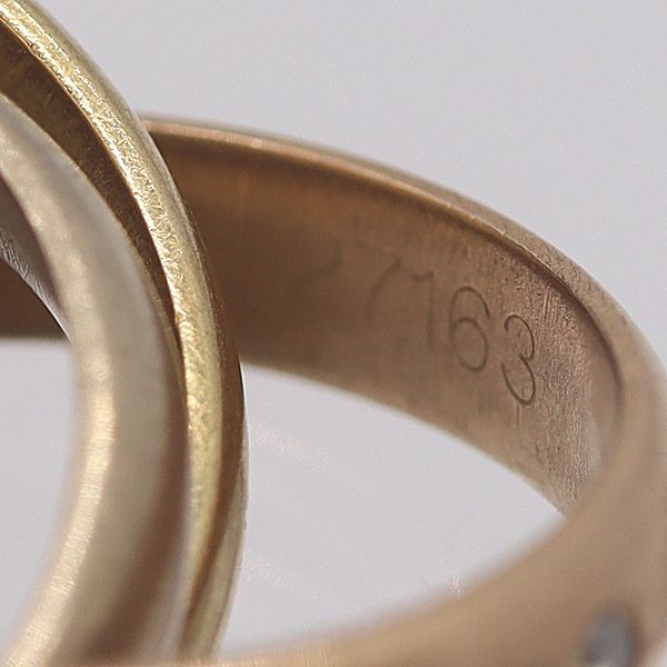 Cartier Trinity Diamond Ring 750 Ako — view 4