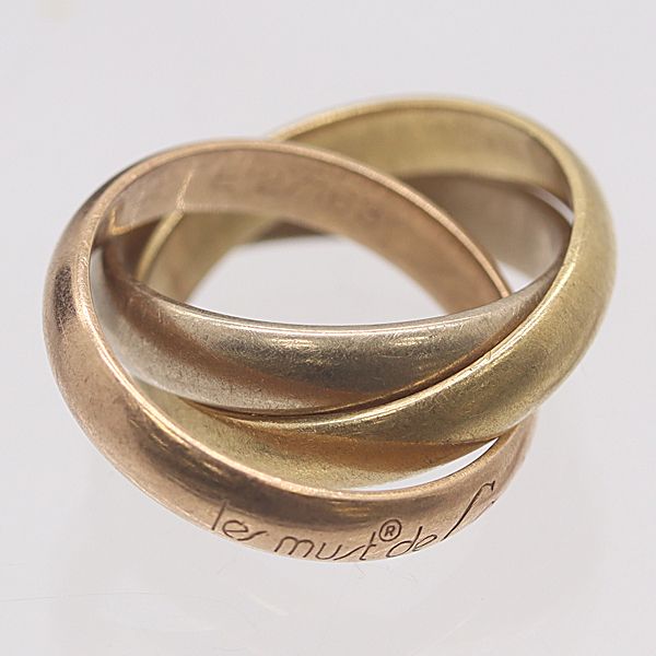 Cartier Trinity Diamond Ring 750 Ako — view 2