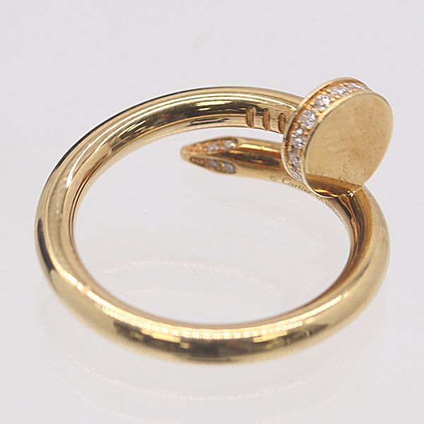 Cartier Juste Un Clou Diamond Ring Gold 750 51 Ako Mst Abc — view 2