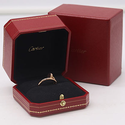 Cartier Juste Un Clou Diamond Ring 750 54 Ako Mst Abc