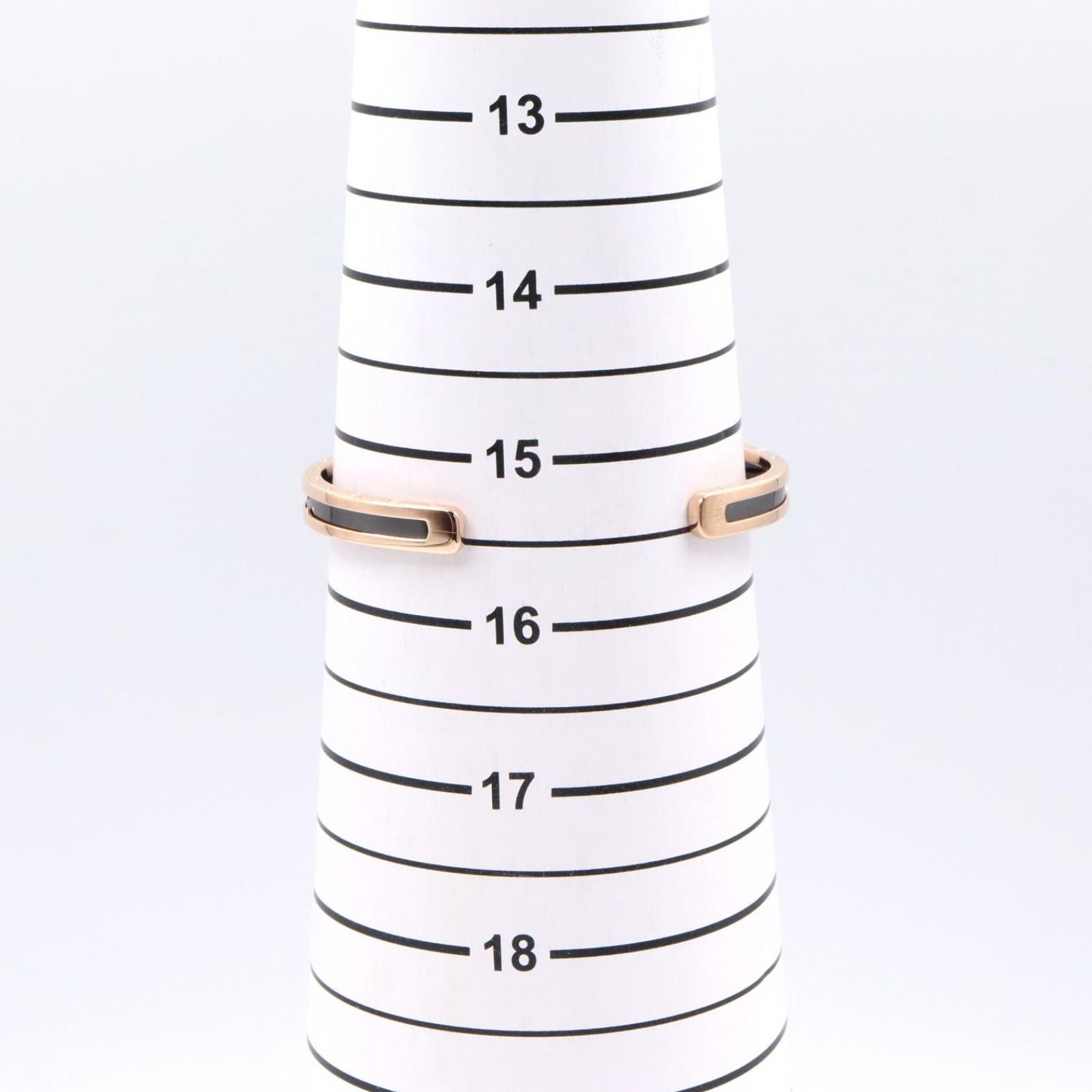 Bvlgari Bracelet B-zero One Ceramic SM 15.5 cm 18k Pink Gold — view 4