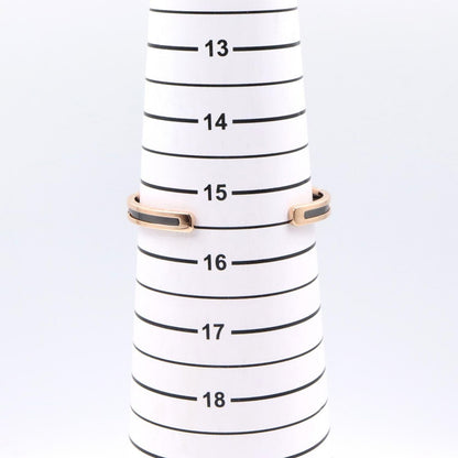 Bvlgari Bracelet B-zero One Ceramic SM 15.5 cm 18k Pink Gold — view 4