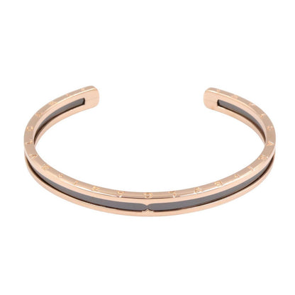 Bvlgari Bracelet B-zero One Ceramic SM 15.5 cm 18k Pink Gold
