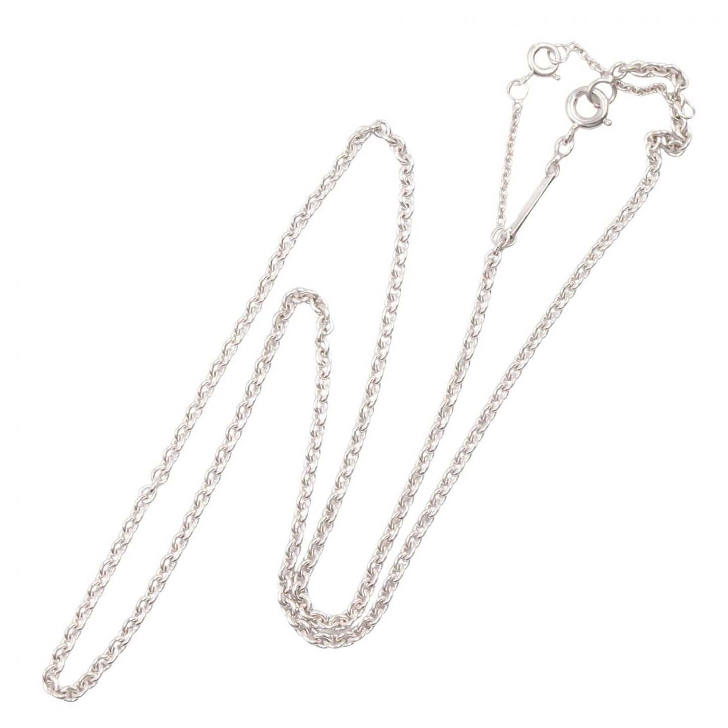Cartier Necklace Chain 42 43 cm 18k White Gold — view 2