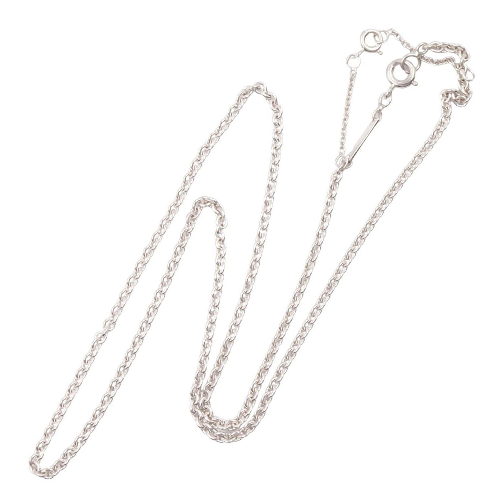 Cartier Necklace Chain 42 43 cm 18k White Gold — view 2