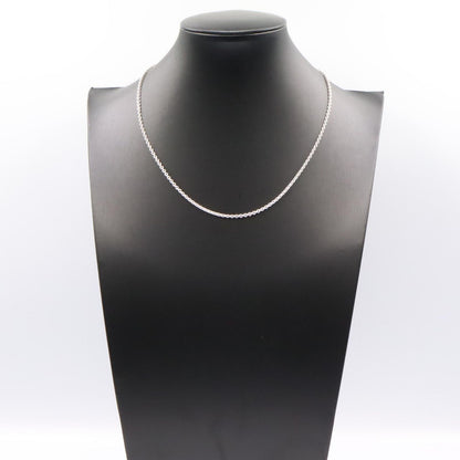 Cartier Necklace Chain 42 43 cm 18k White Gold — view 6