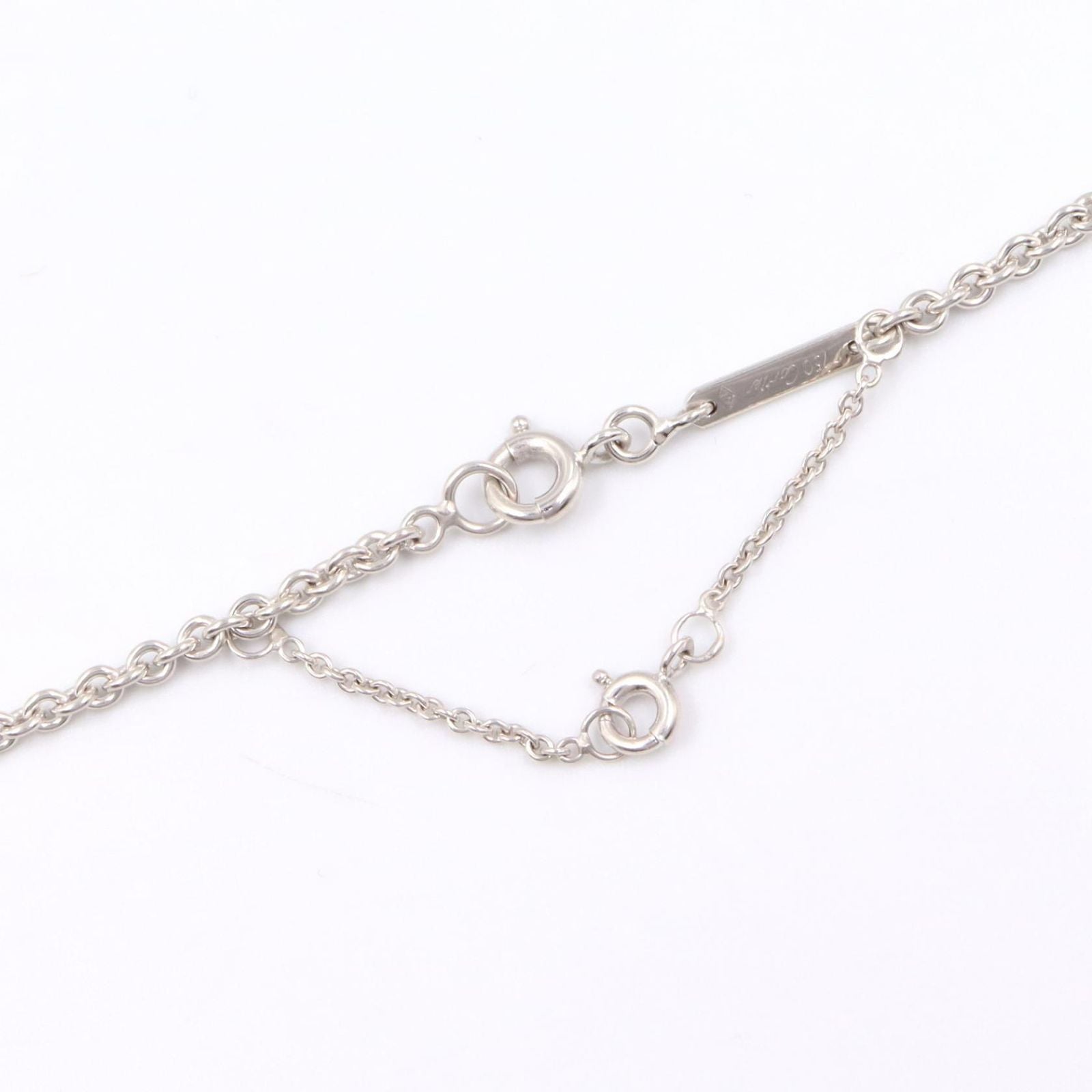 Cartier Necklace Chain 42 43 cm 18k White Gold — view 4