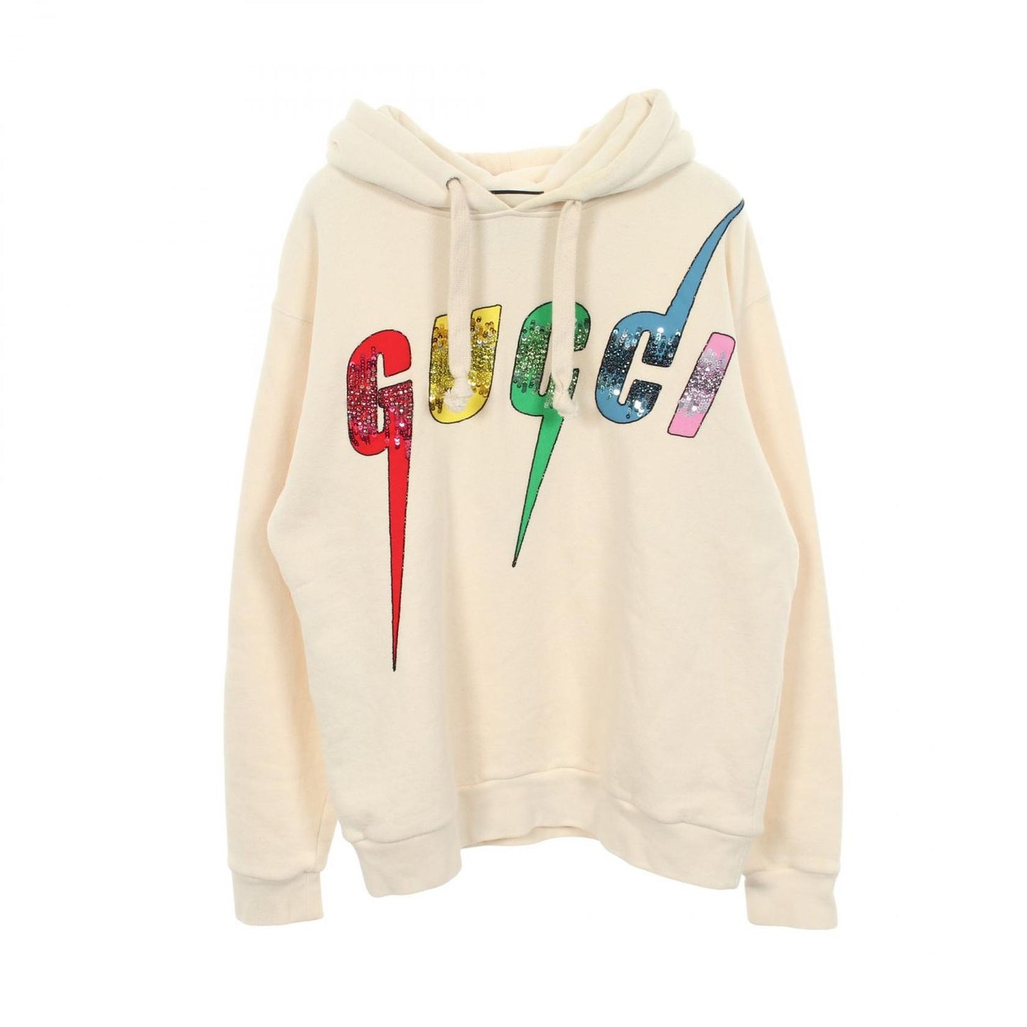 Gucci Hoodie Blade Logo Sequin Cotton