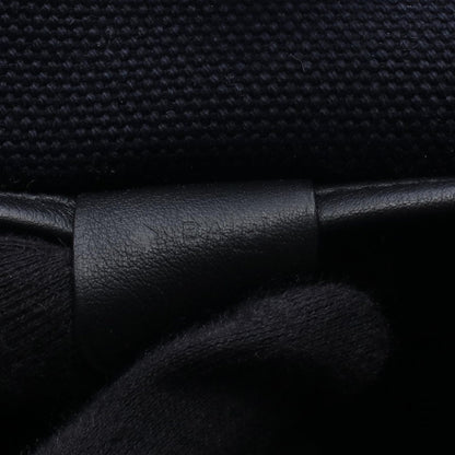 Hermes Tote Passpass 35 Marine Black Canvas Leather — view 5