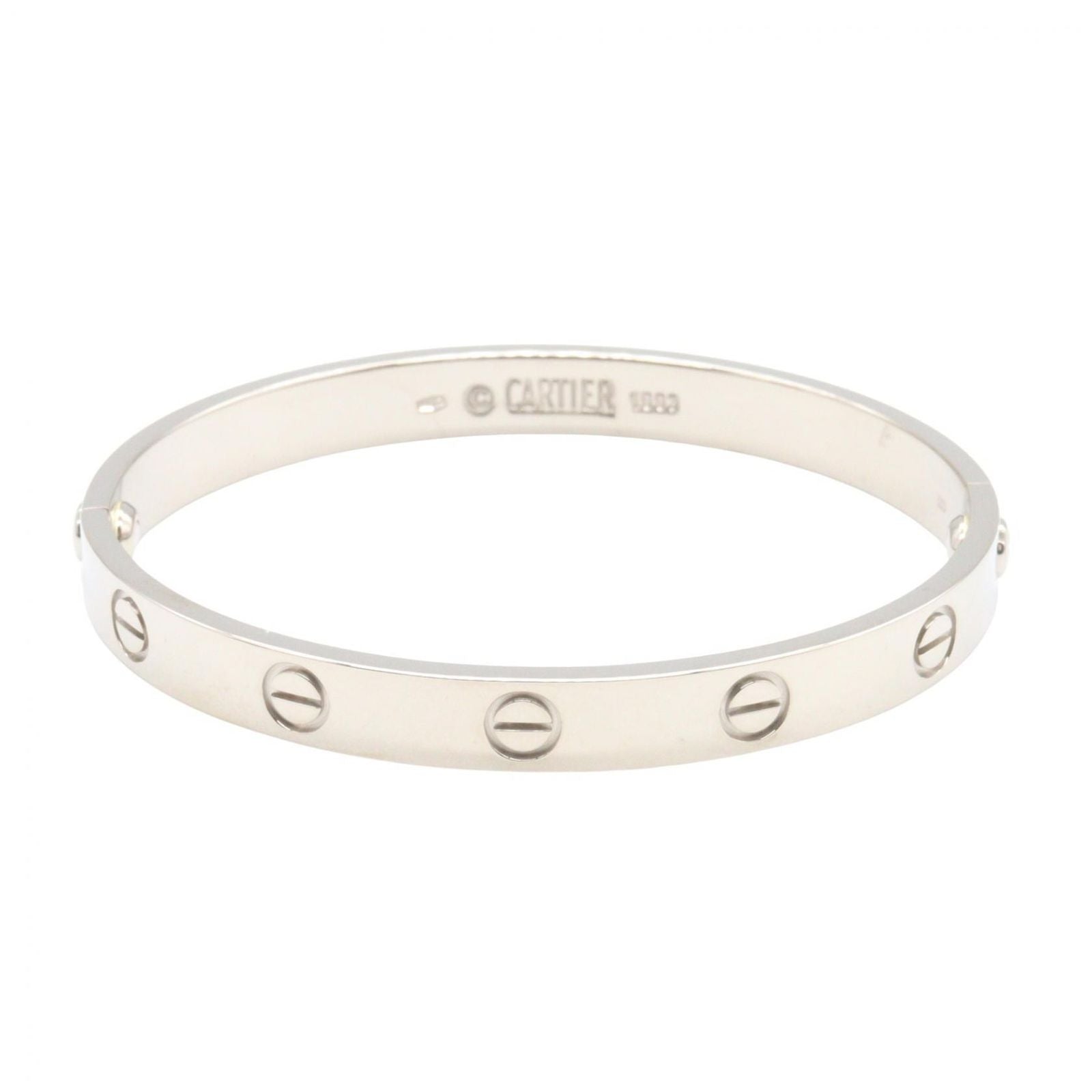 Cartier Bracelet Love 15 cm 18k White Gold — view 2
