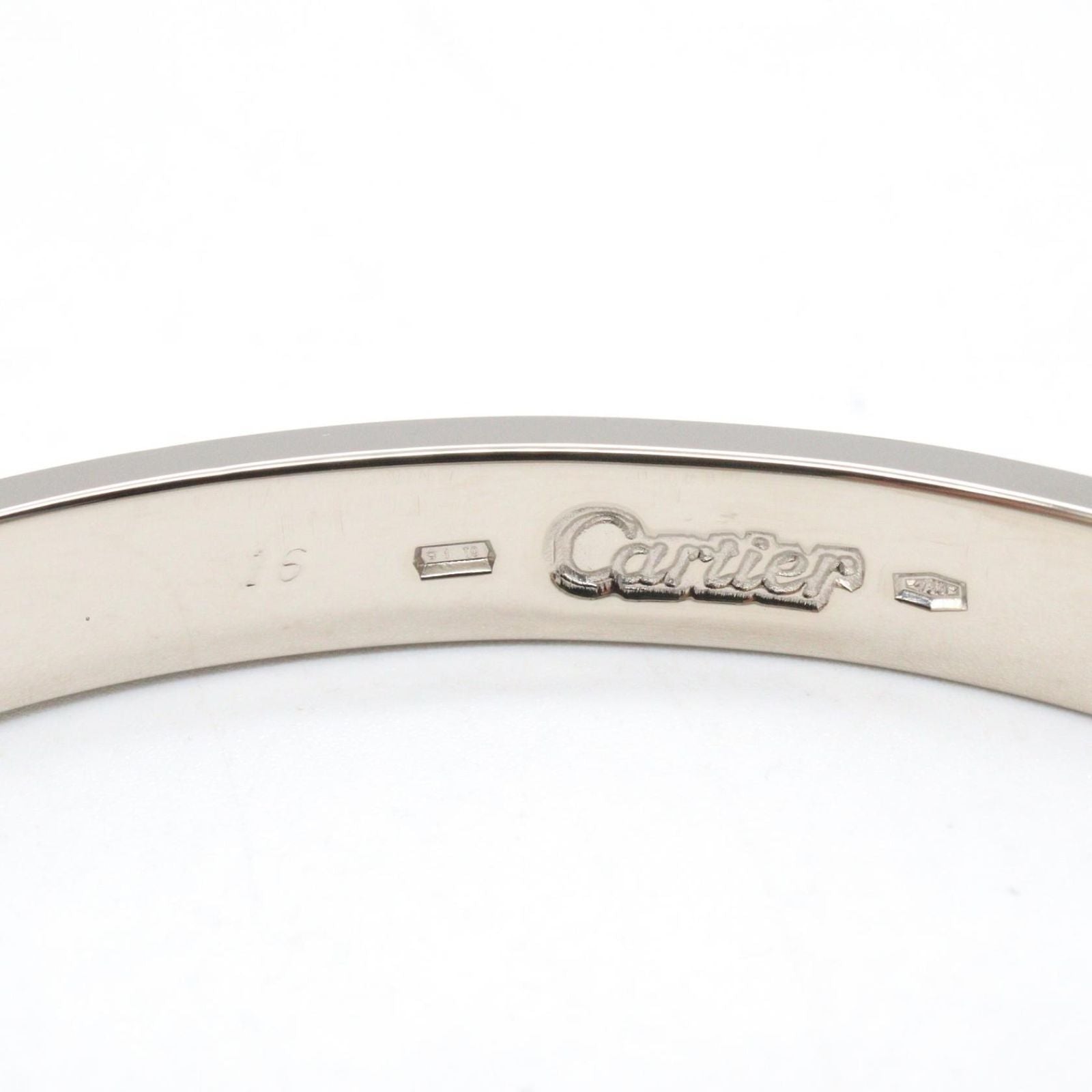 Cartier Bracelet Love 15 cm 18k White Gold — view 4