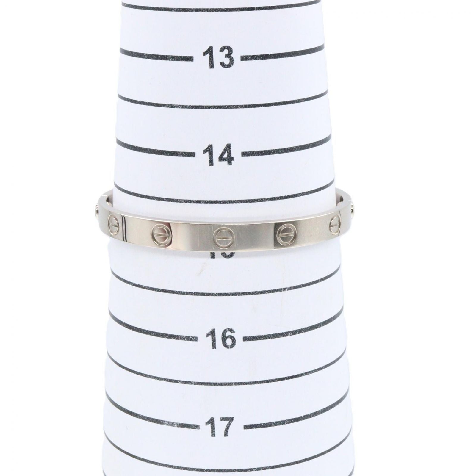Cartier Bracelet Love 15 cm 18k White Gold — view 6