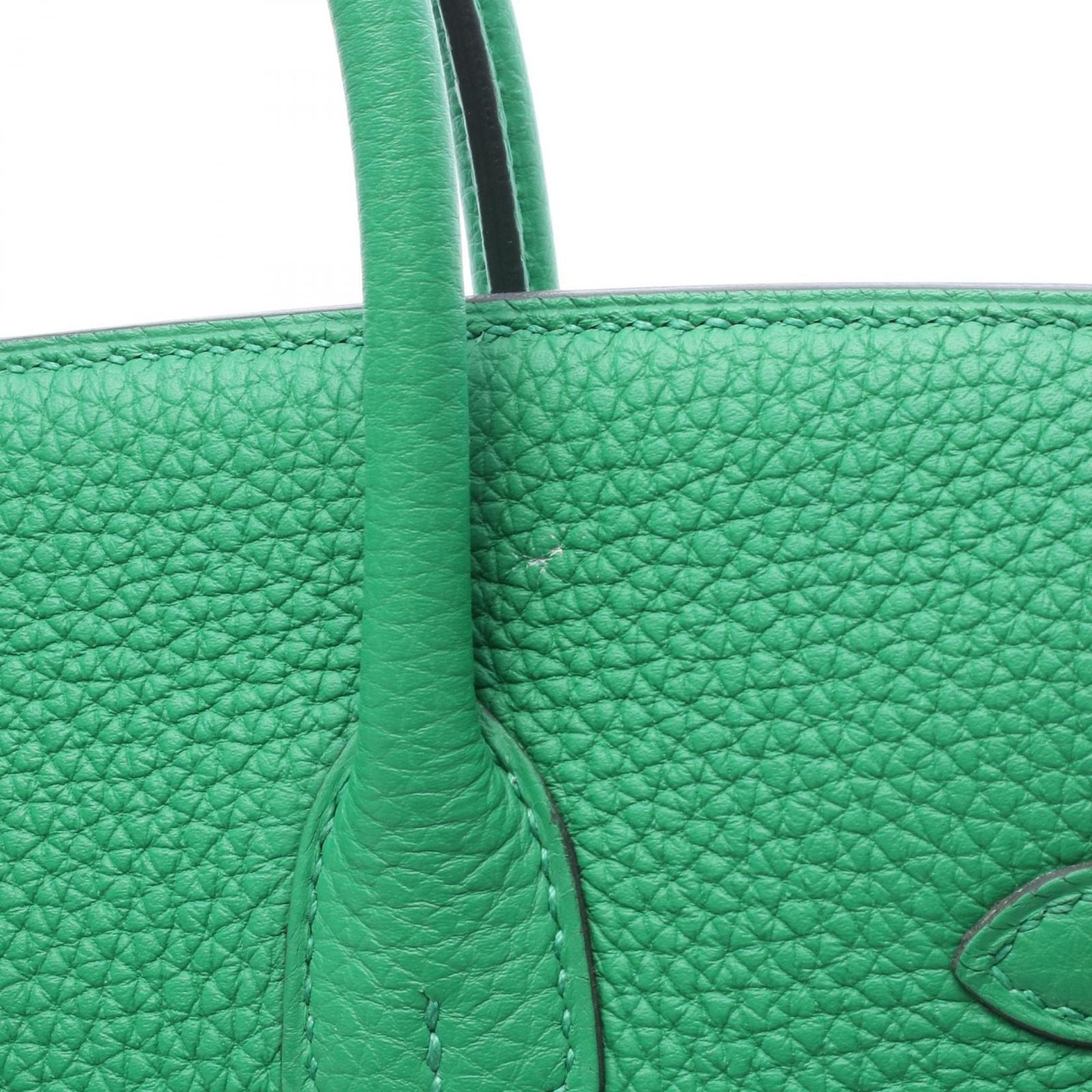 Hermes Handbag Birkin 25 Bamboo Leather — view 7