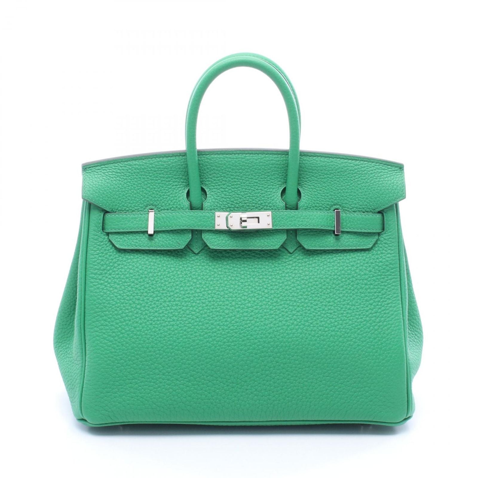 Hermes Handbag Birkin 25 Bamboo Leather