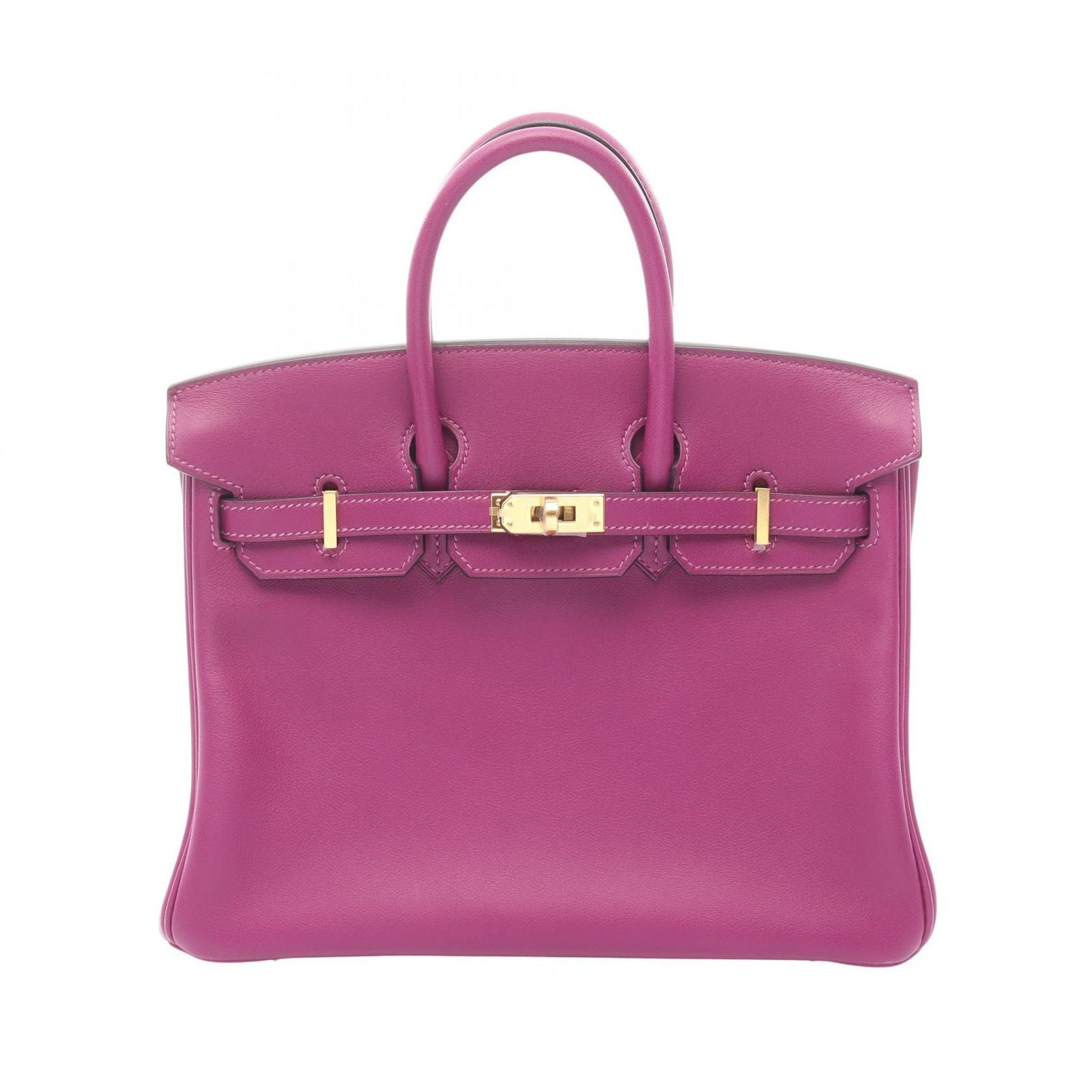 Hermes Handbag Birkin 25 Anemone Leather