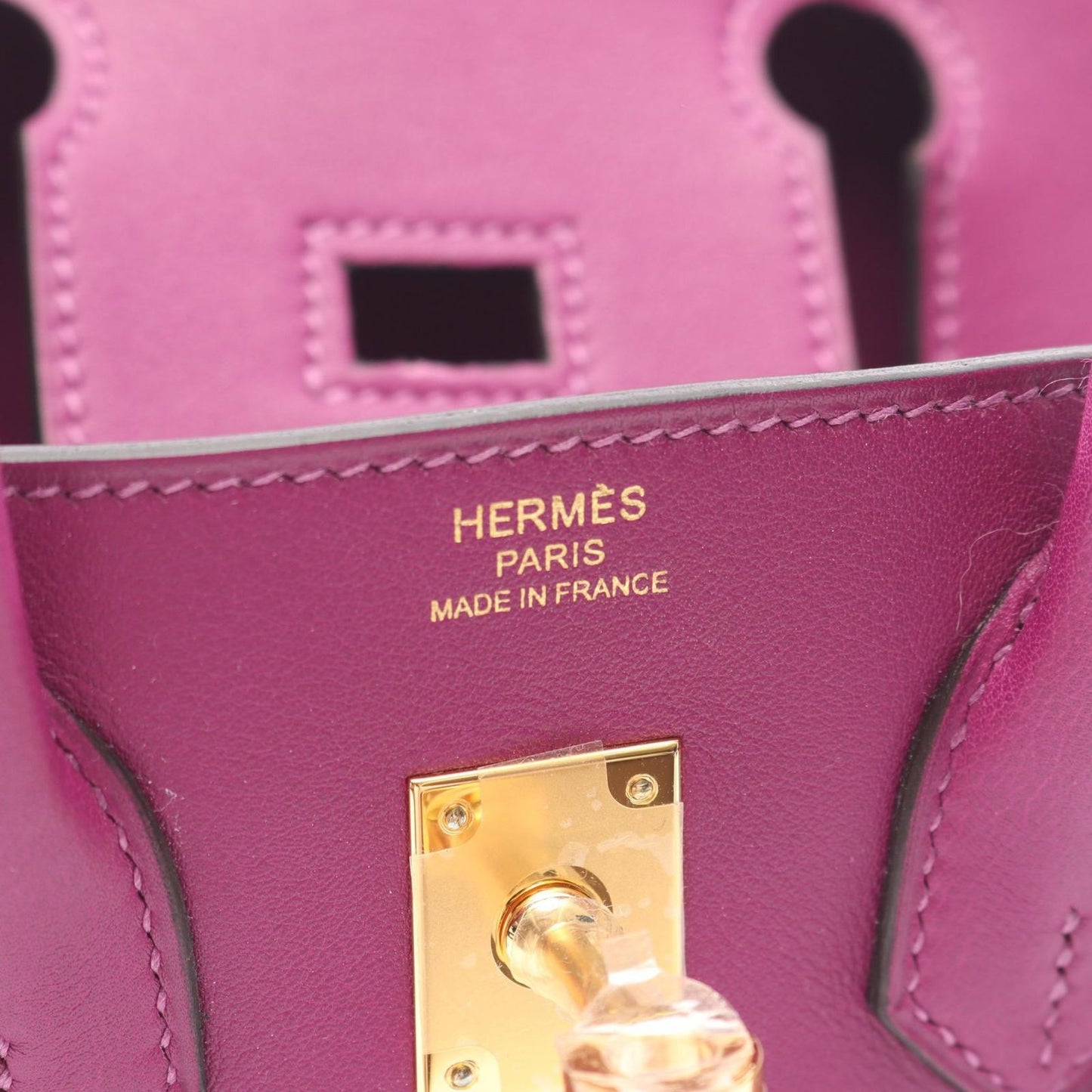Hermes Handbag Birkin 25 Anemone Leather — view 4
