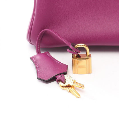 Hermes Handbag Birkin 25 Anemone Leather — view 6