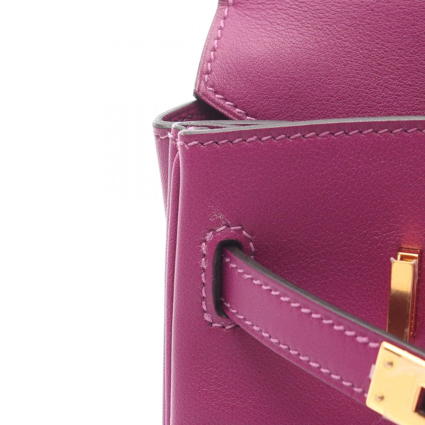 Hermes Handbag Birkin 25 Anemone Leather — view 9