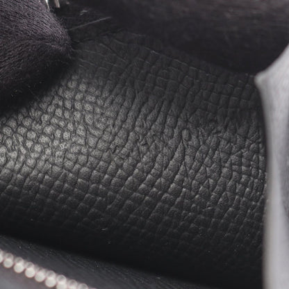 Hermes Bifold Wallet Bearn Compact Black Leather — view 6