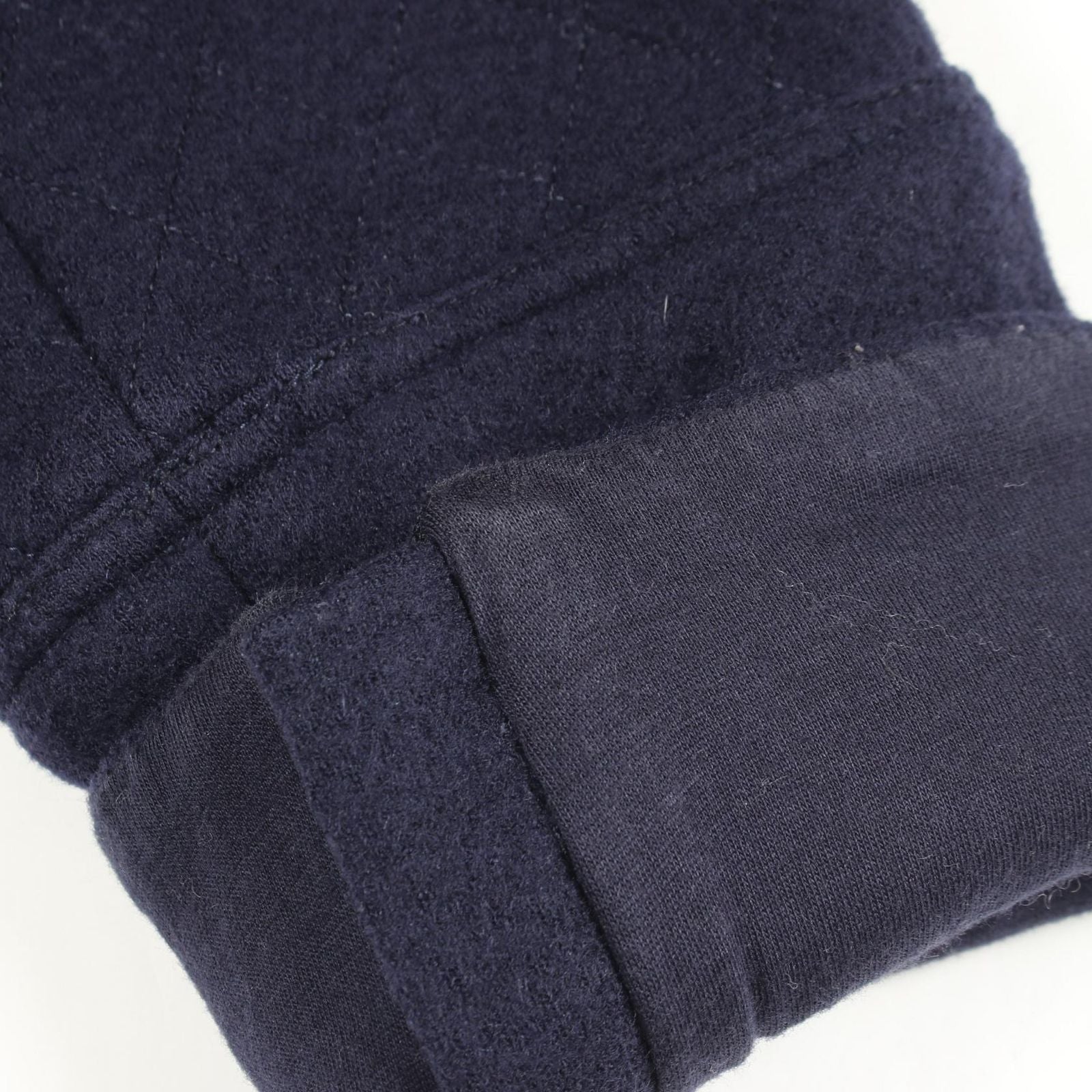 Chanel CC Logo Jacket Navy Wool — view 6