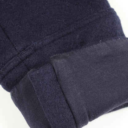 Chanel CC Logo Jacket Navy Wool — view 6