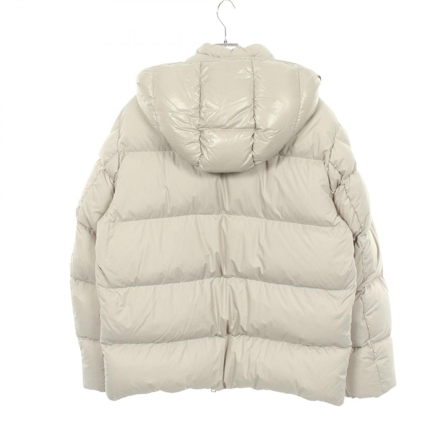 Moncler Down Jacket Glacier Beige Nylon — view 2