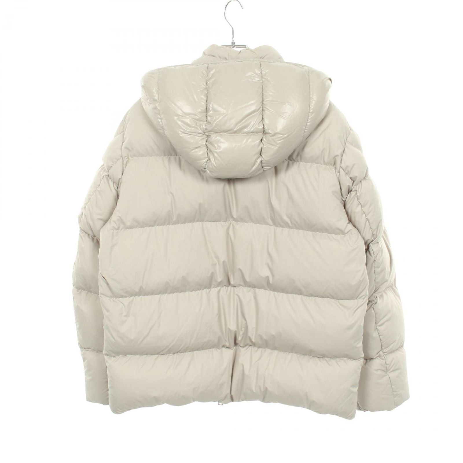 Moncler Down Jacket Glacier Beige Nylon — view 2