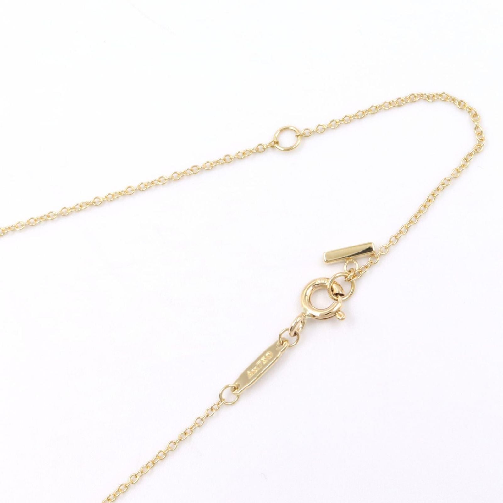 Tiffany & Co Necklace T Smile Small 40.5 45.5 cm 18k — view 5