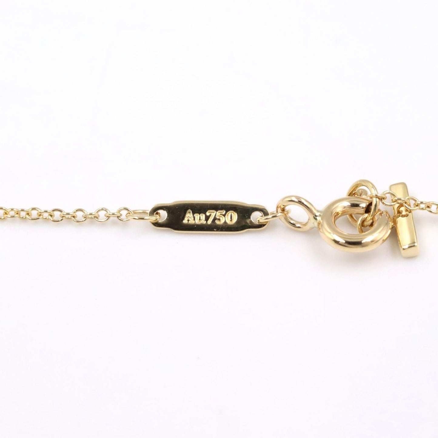 Tiffany & Co Necklace T Smile Small 40.5 45.5 cm 18k — view 4