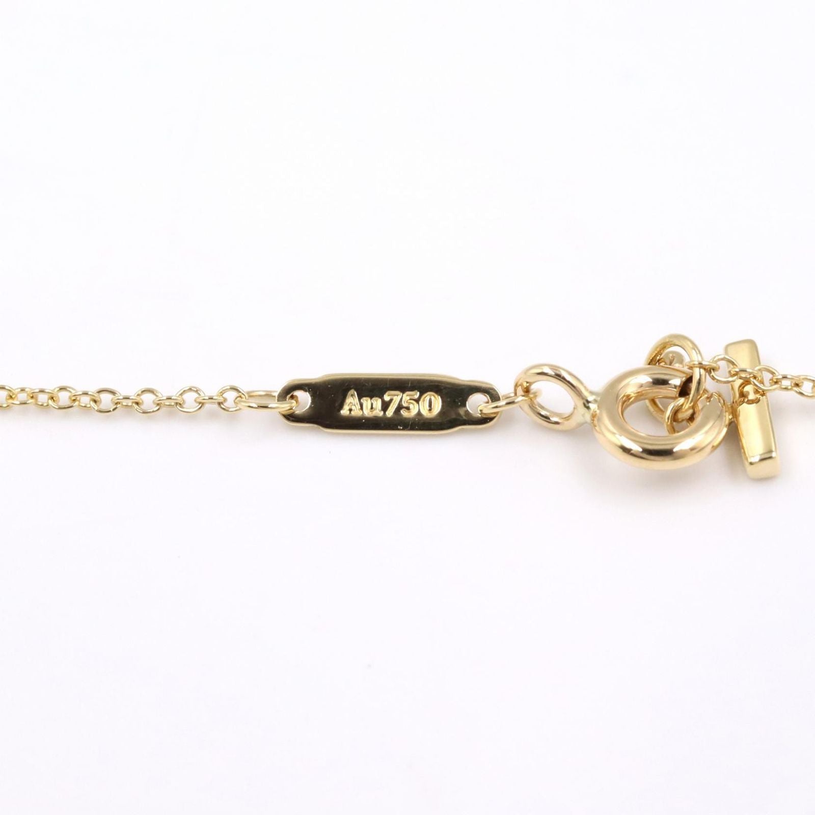 Tiffany & Co Necklace T Smile Small 40.5 45.5 cm 18k — view 4