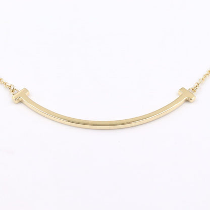 Tiffany & Co Necklace T Smile Small 40.5 45.5 cm 18k — view 6