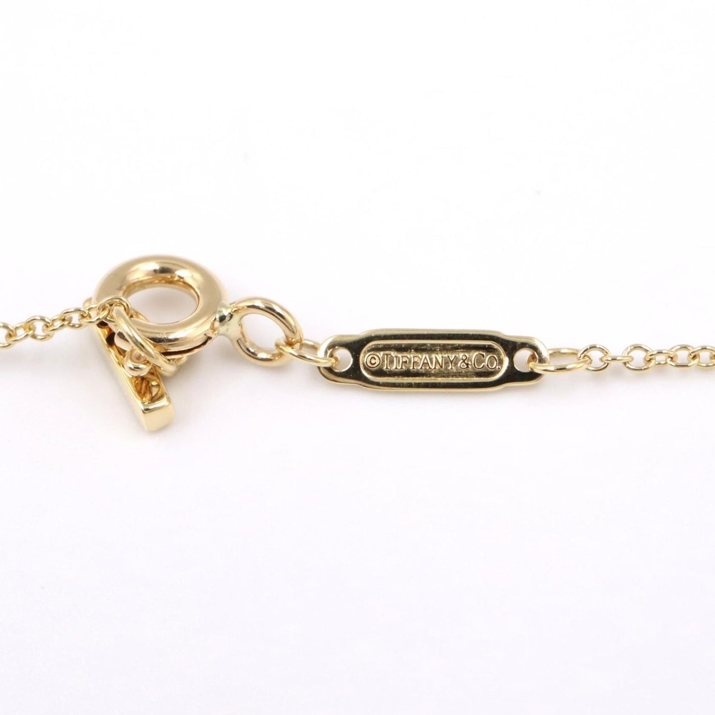 Tiffany & Co Necklace T Smile Small 40.5 45.5 cm 18k — view 3